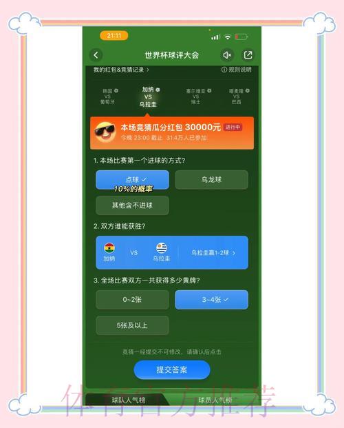 世界杯竞猜热门入口推荐 世界杯竞猜热门入口推荐